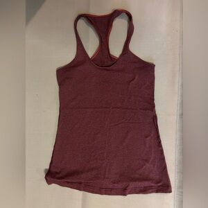 Lululemon CRB Microstripe Burgundy